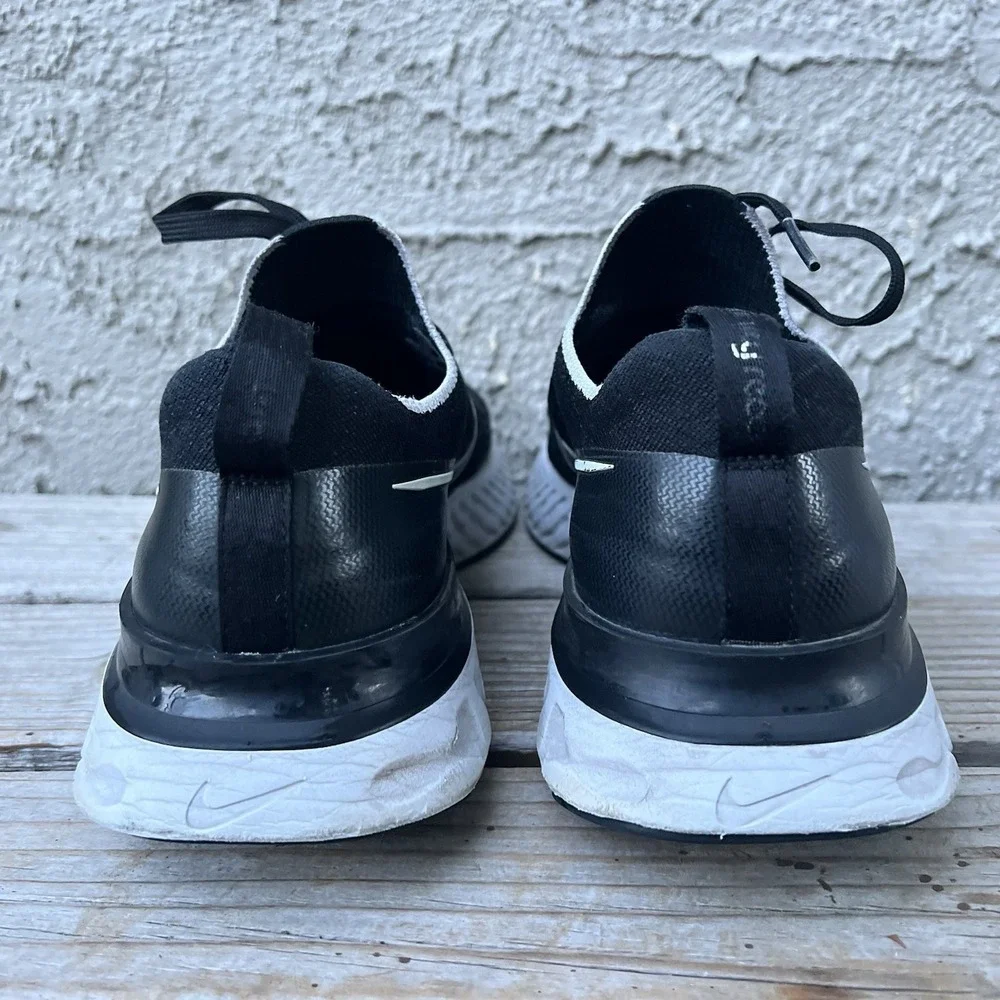 Nike Shoes Men Size 10 React Infinity Run Flyknit Running CD4371-002 BLACK
